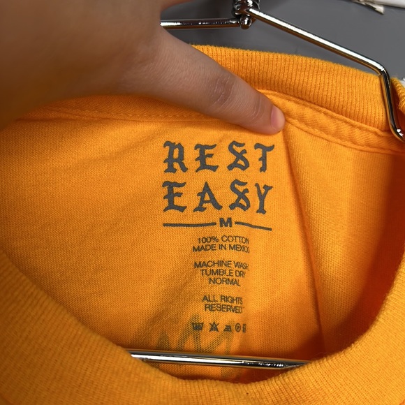 Zumiez Rest Easy Japanese dragon T-Shirt Size Medium - Picture 5 of 5